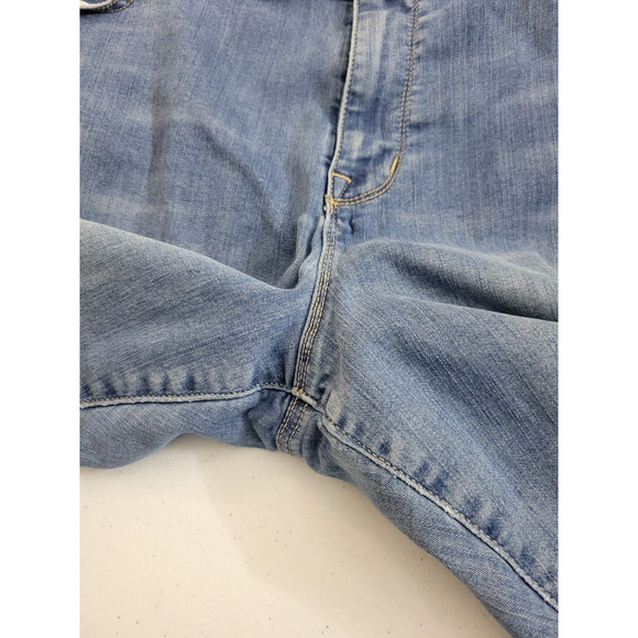 Maurices Blue Denim Skinny Ripped High Rise Distressed Jeans Women's Size 22W - Picture 10 of 12